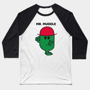 MR. MUDDLE Baseball T-Shirt